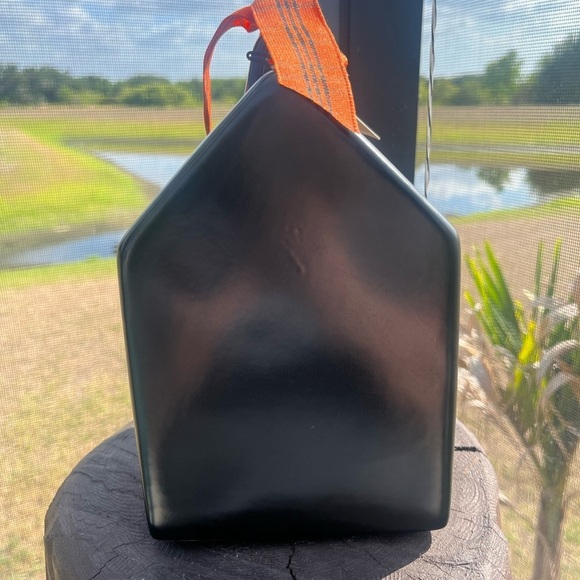 RAE DUNN Halloween “HAUNTED” BIRDHOUSE - Picture 7 of 9